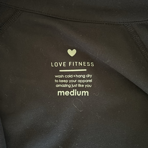 Love Fitness Impact Cropped Jacket - Black - Medium - Picture 3 of 4